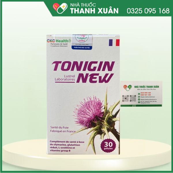 TONIGIN NEW - Hỗ trợ điều trị một số bệnh liên quan đến gan